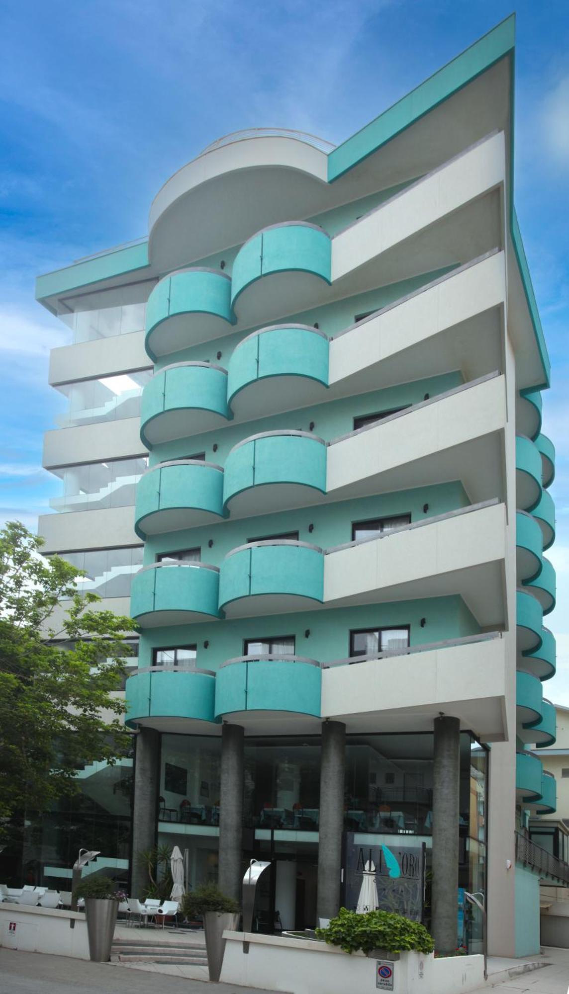 Hotel Ali D'Oro Rímini Exterior foto